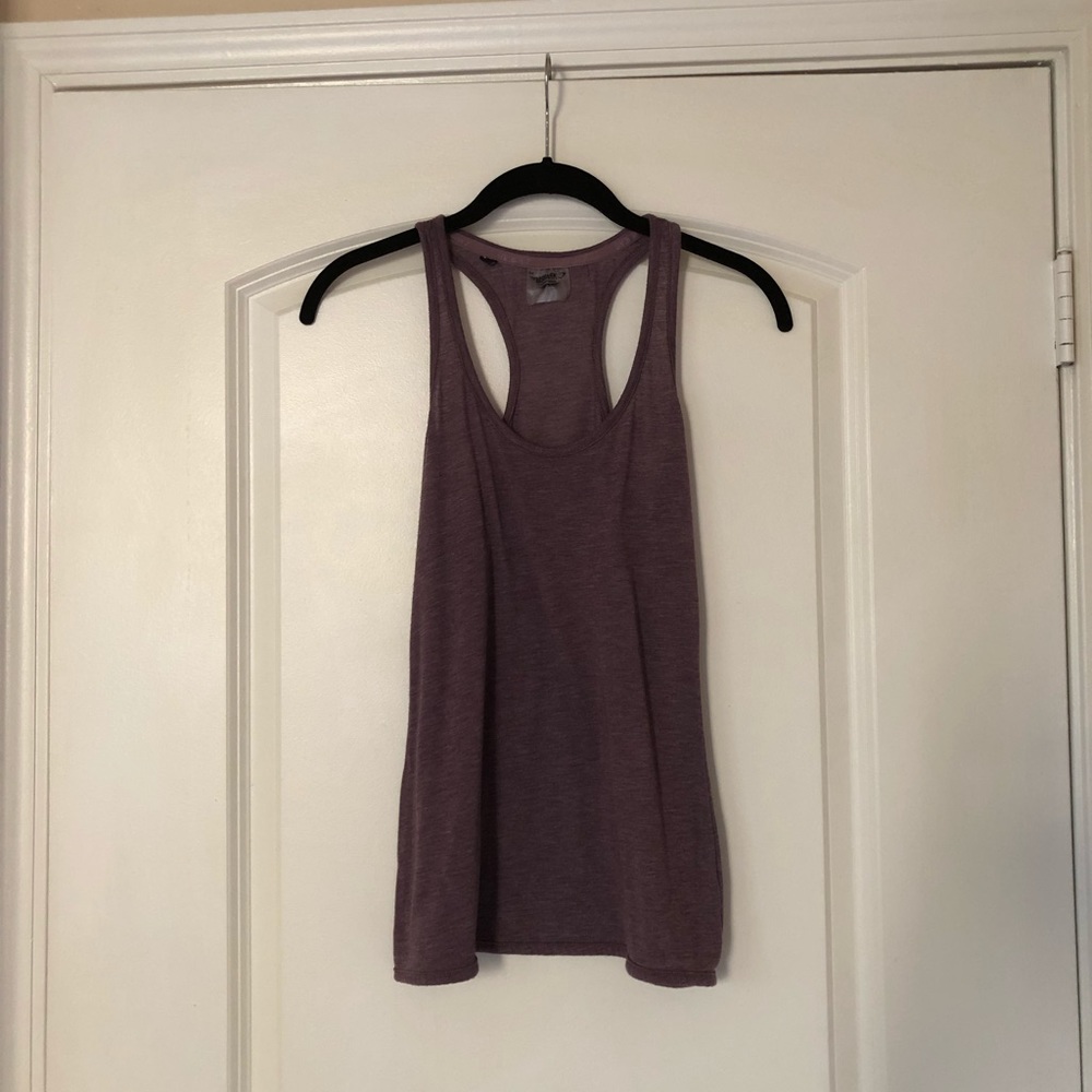 Gymshark purple racerback tank size small